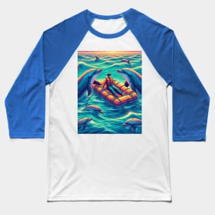 Dolphin Rescuers Baseball T-Shirt